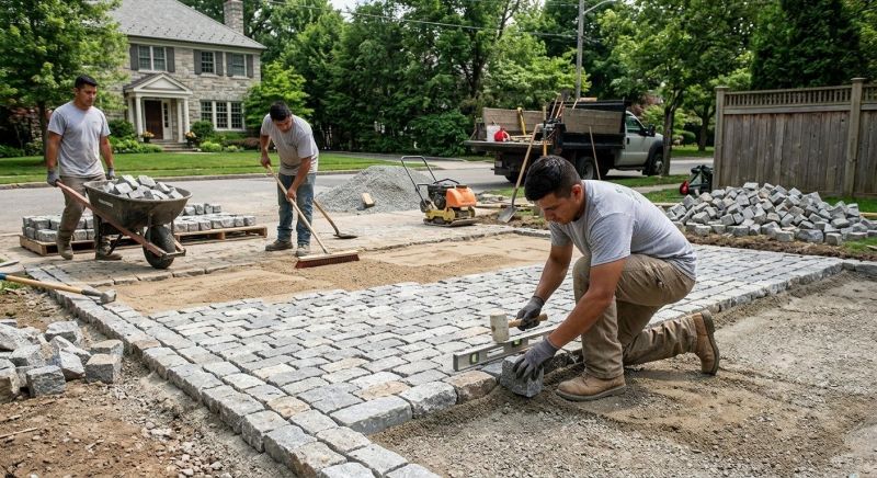 Block Pavers Installation in Fairfield County, CT
