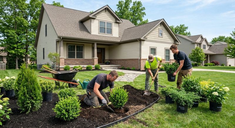 Garden Mulch Installation in Ventura County, CA