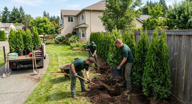 Privacy Shrub Planting in Honolulu, HI