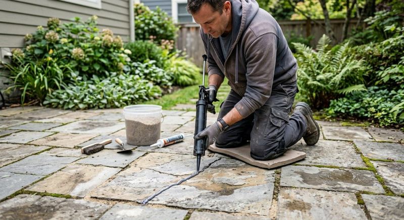 Stone Deck Installation in Fairfield County, CT